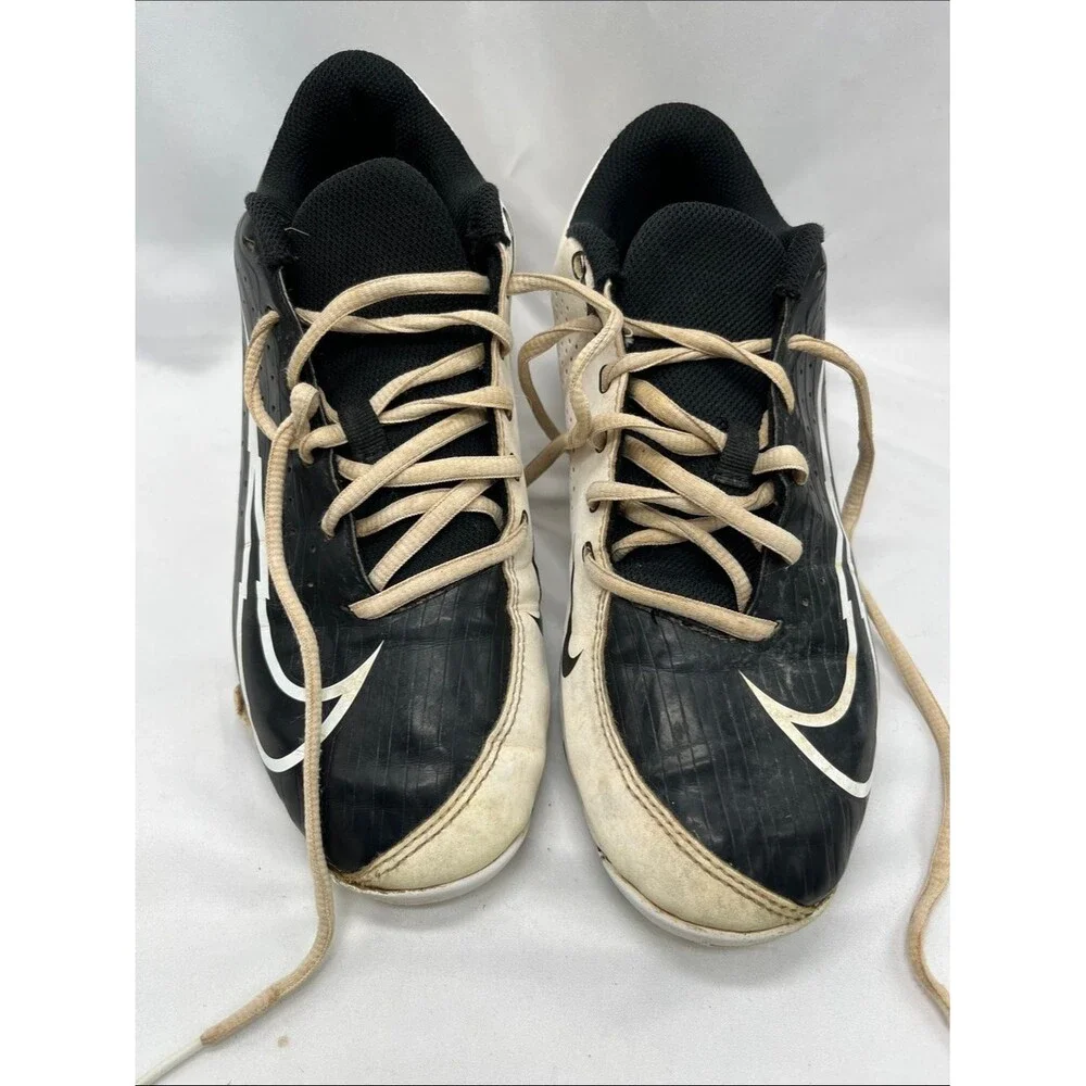 Nike Vapor Ultrafly 4 Keystone Black and White Baseball Cleats